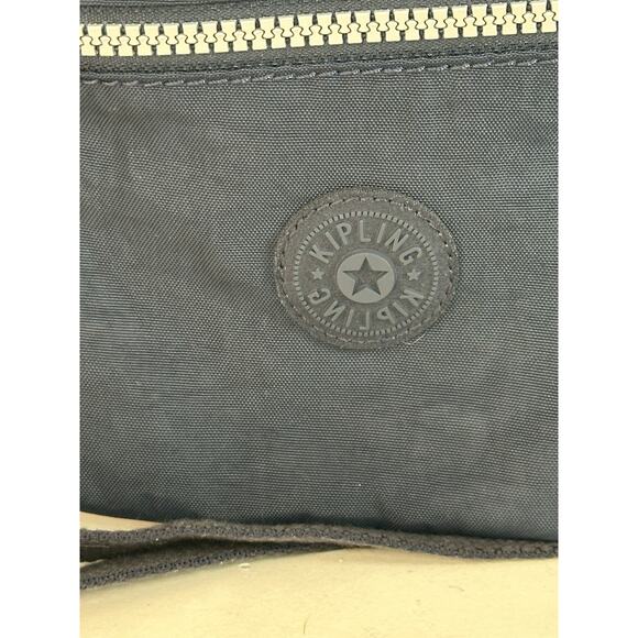 Kipling Navy Nylon Crossbody Bag Preowned - Picture 2 of 6